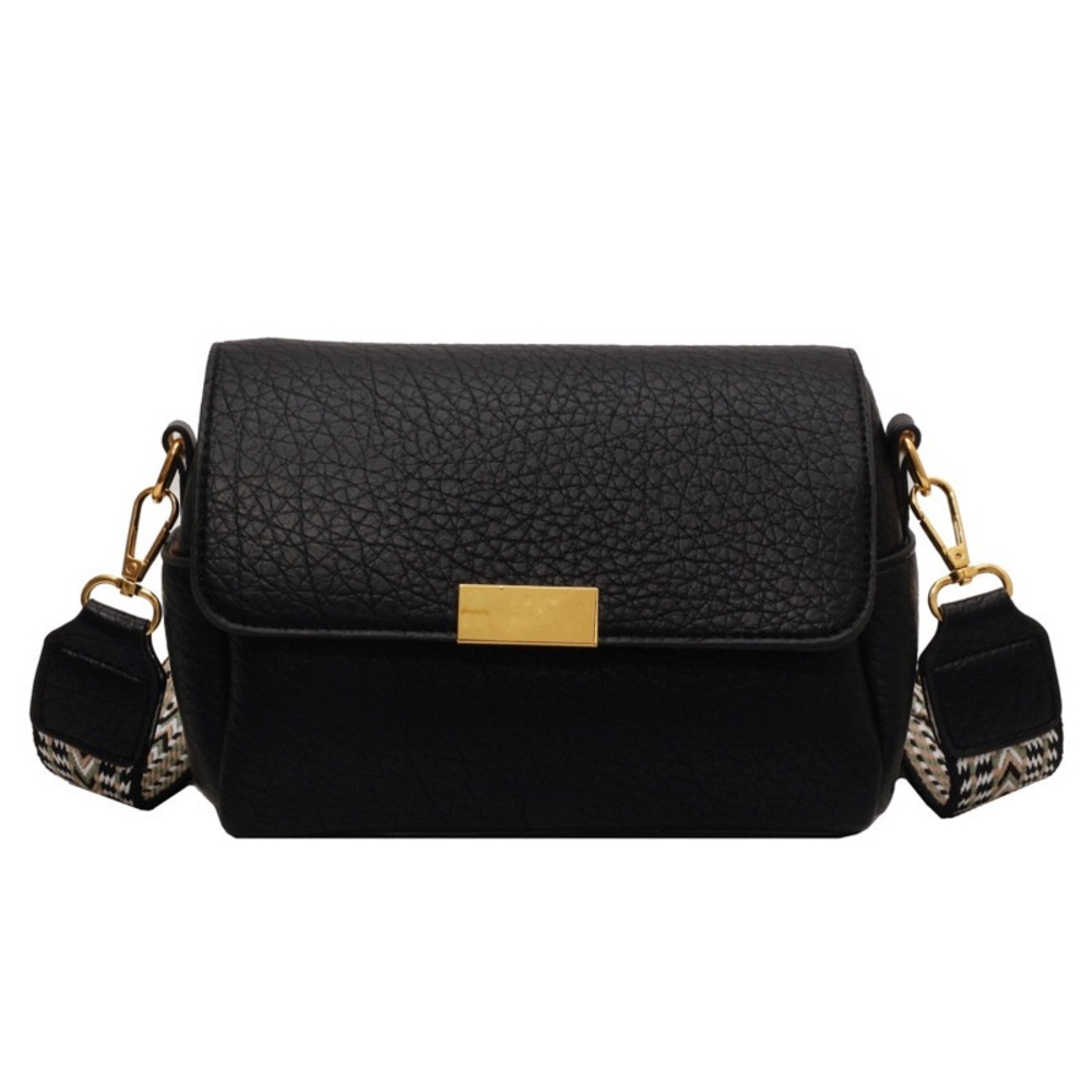 Litchi pattern commuter underarm shoulder crossbody bag